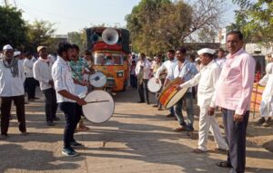 देवणी खुर्द अखंड हरिनाम सप्ताहाची सांगता