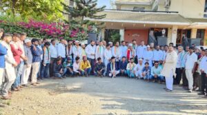 आ.बाबासाहेब पाटील यांच्या नेतृत्वाखाली असंख्य कार्यकर्त्यांचा राष्ट्रवादी काँग्रेस पक्षात जाहीर प्रवेश!