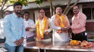 नागझरी येथे जलजिवन अंतर्गत पेय जल योजनेचे आमदार बाबासाहेब पाटील यांच्या हस्ते उद्धाटन