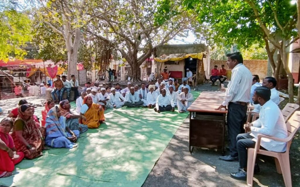 नागझरी येथे मोफत नेत्र तपासणी शिबीर