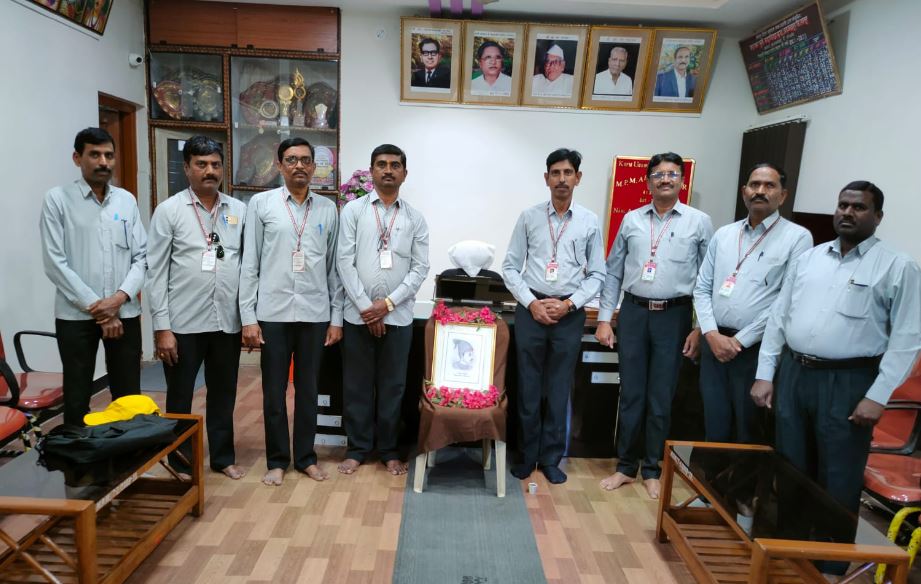महात्मा फुले महाविद्यालय छत्रपती राजाराम महाराज यांची जयंती साजरी
