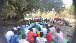 वाढवणा येथे प्रधानमंत्री सुक्षम अन्नप्रक्रिया योजना एक दिवशीय कार्यशाळा संपन्न