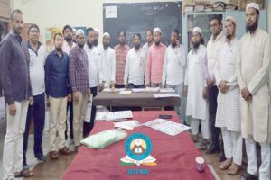 ऑल इंडिया आयडियल टिचर्स असोसिएशनच्या शहराध्यक्षपदी अझरोद्दीन शेख यांची निवड