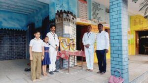 लाल बहादूर शास्त्री प्राथमिक शाळेत प.पू.गोळवलकर गुरुजी जयंतीनिमित्त कार्यक्रम संपन्न