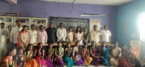श्री महादेव माध्यमिक व उच्च माध्यमिक विद्यालयात धनेगाव निरोप संपन्न