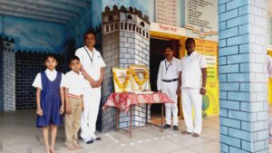लाल बहादूर शास्त्री प्राथमिक शाळेत मराठी भाषा गौरव दिनानिमित्त कार्यक्रम संपन्न