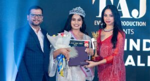 पुणे, आंबेगाव तालुक्यातील युवती सौंदर्यवती स्पर्धेत झाली मिस फॅशन आयकॉन व मिस ताज रनर अप 2023