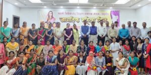 स्वामी विवेकानंद शिक्षण प्रसारक मंडळाच्या वतीने संस्थेतील महिलांचा समारंभ संपन्न
