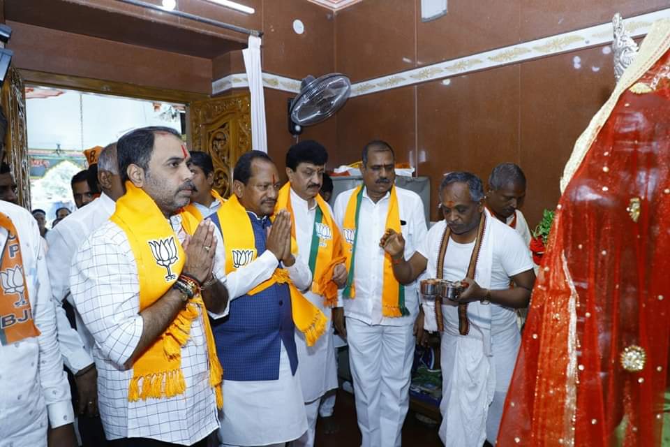 दापका येथे बिदर जिल्हा ओबीसी मोर्चा मोठ्या उत्साहात संपन्न