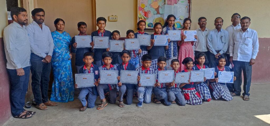 संत ज्ञानेश्वर विद्यालयाचे आँलिम्पियाड परीक्षेत यश