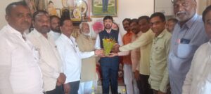मराठा सेवा संघातर्फे आ. बनसोडे यांचा सत्कार