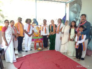 उदगीर शहरात चक्रवर्ती सम्राट अशोक यांची जयंती उत्साहात साजरी