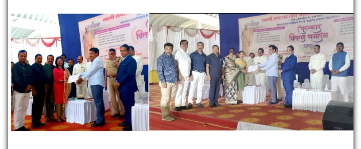 महात्मा फुले महाविद्यालयाच्या समीक्षा कांबळे व कोमल पोलेचा 'स्वारातीम' विद्यापीठाने केला हृद्य सत्कार