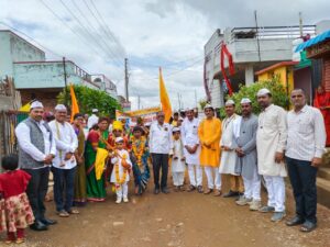 नेताजी सुभाष चंद्र बोस प्राथमिक विद्यालयात आषाढीनिमित्त दिंडी