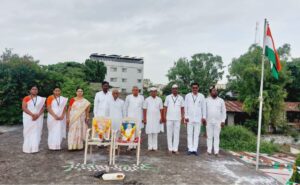 लाल बहादूर शास्त्री प्राथमिक शाळेत स्वातंत्र्य दिन उत्साहात साजरा