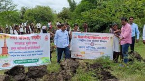 नगरपरिषदेद्वारे मराठवाडा मुक्तीसंग्राम अमृतमहोत्सवी वर्षानिमित्त अमृत घनवन निर्मितीचा संकल्प