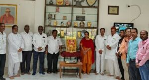महाराष्ट्र उदयगिरी महाविद्यालयात छत्रपती शिवाजी महाराज जयंती साजरी