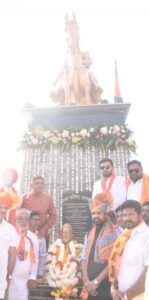 छत्रपती शिवरायांचा आदर्श डोळ्यासमोर ठेवुन आपण जीवनात वाटचाल करावी : ना. संजय बनसोडे
