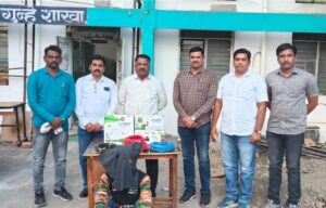 चोरीच्या गुन्ह्यातील आरोपीला बीड जिल्ह्यातून अटक, स्थानिक गुन्हे शाखेची कारवाई