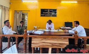 खंडाळी मंडळातील नुकसान ग्रस्त शेतकऱ्यांना पिक विमा मिळावा ; माजी मंत्री विनायकराव पाटील यांचे निवेदन
