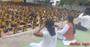 संत ज्ञानेश्वर विद्यालयात आंतरराष्ट्रीय योग दिन अत्यंत उत्साहात साजरा