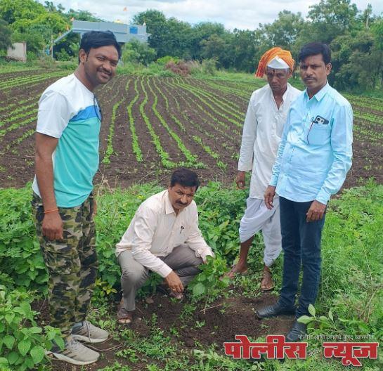 छत्रपती राजर्षी शाहू महाराज यांची १५०वी जयंती बामणी येथे १५० झाडे लावून साजरी