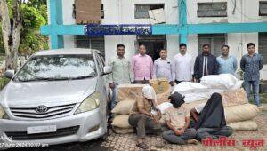 स्थानिक गुन्हे शाखे कडून अवैधरित्या गुटख्याची वाहतूक करणारे वाहनावर कारवाई, 14 लाख किमतीचा गुटखा व मुद्देमाल जप्त