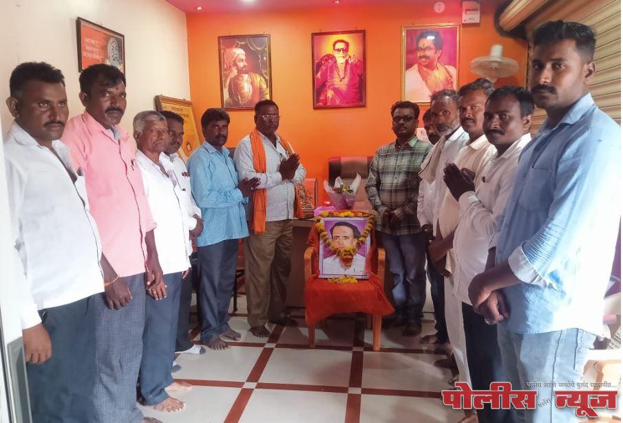 अहमदपूरातील साहित्य सम्राट लोकशाहीर आण्णाभाऊ साठे यांची 53 वी पुण्यतिथी साजरी