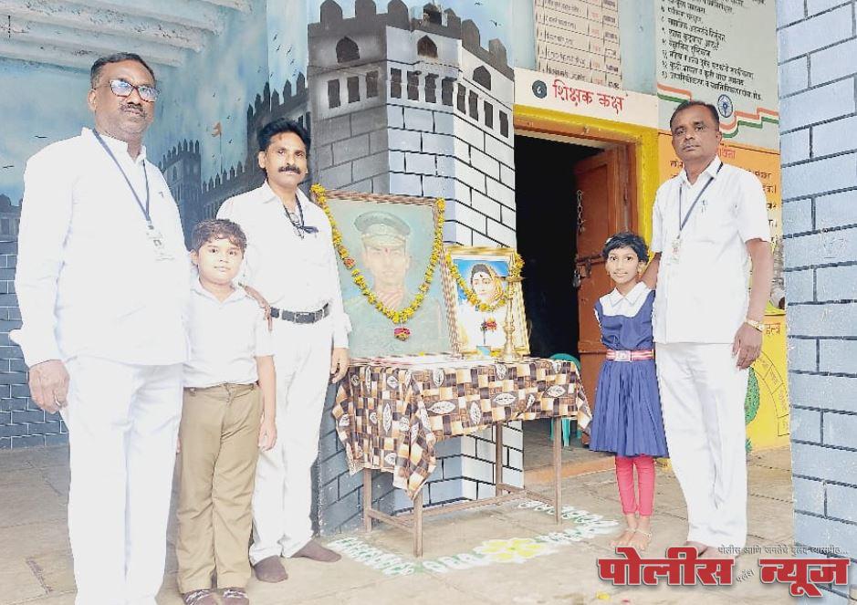 शास्त्री प्राथमिक विद्यालयात कारगिल विजय दिन साजरा