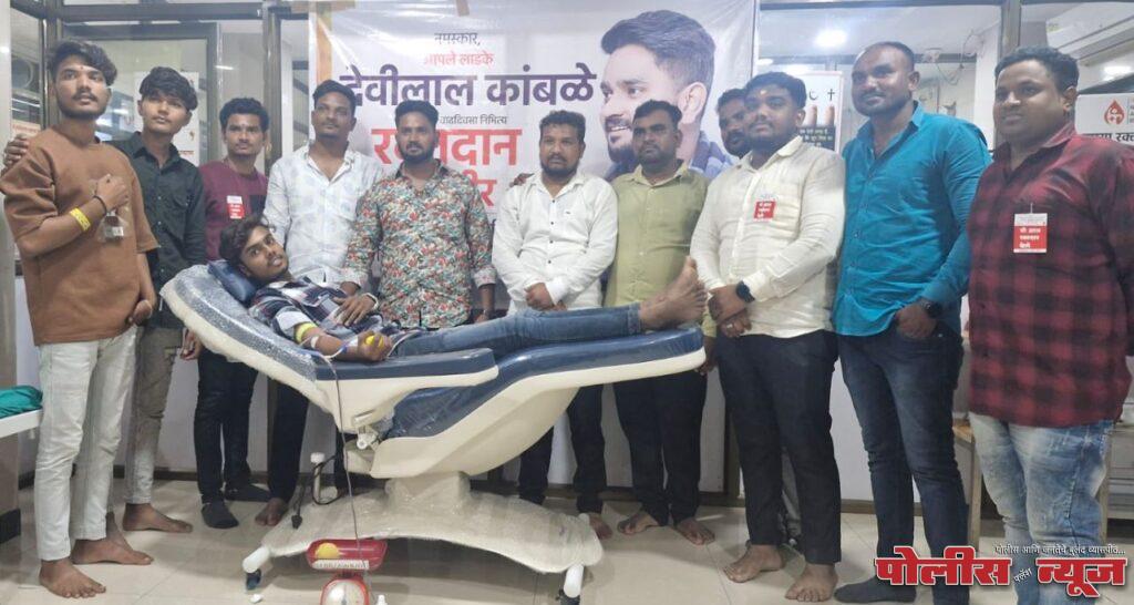 रक्तदान ही काळाची गरज - जवाहरलाल कांबळे