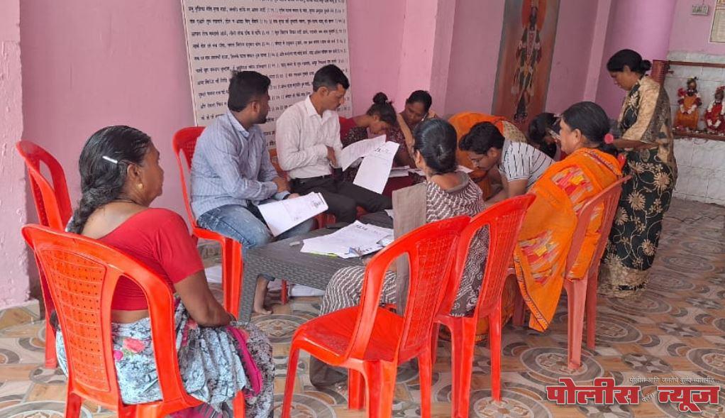 प्रभाग क्र. ४ मध्ये आगलावे यांच्या वतीने लाडकी बहीण योजनेचे शिबिर