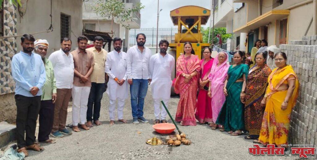 भाजपचे लातूर शहर जिल्हाध्यक्ष देवीदास काळे यांच्या हस्ते