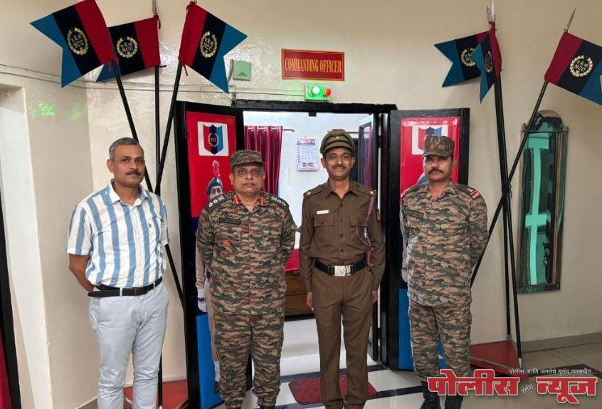 यशवंत विद्यालयातील योग शिक्षक गौरव चवंडा यांची असोसिएट् एन.सी.सी.ऑफिसर् म्हणून निवड