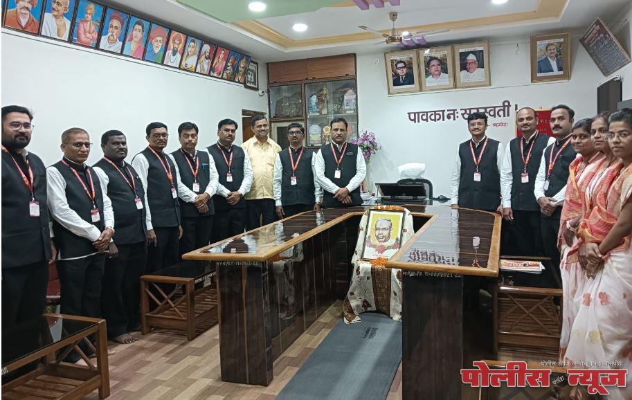 महात्मा फुले महाविद्यालयात एस. आर. रंगनाथन यांची जयंती साजरी