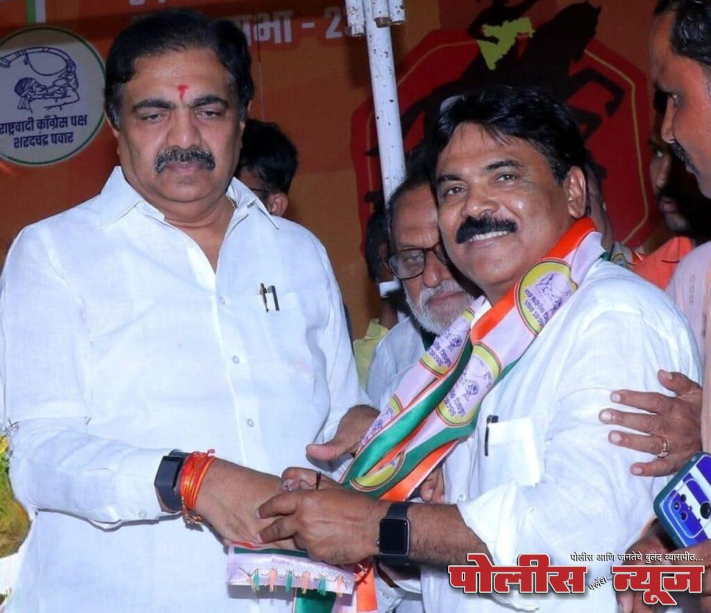 ॲड.मल्लिकार्जुन करडखेलकर यांचा राष्ट्रवादी काँग्रेस शरदचंद्र पवार पक्षात प्रवेश.