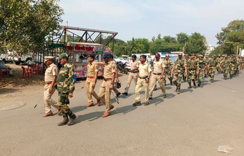 विधानसभा निवडणूक मतदानासाठी उरले अवघे 72 तास. लातूर पोलीस ॲक्शन मोडवर