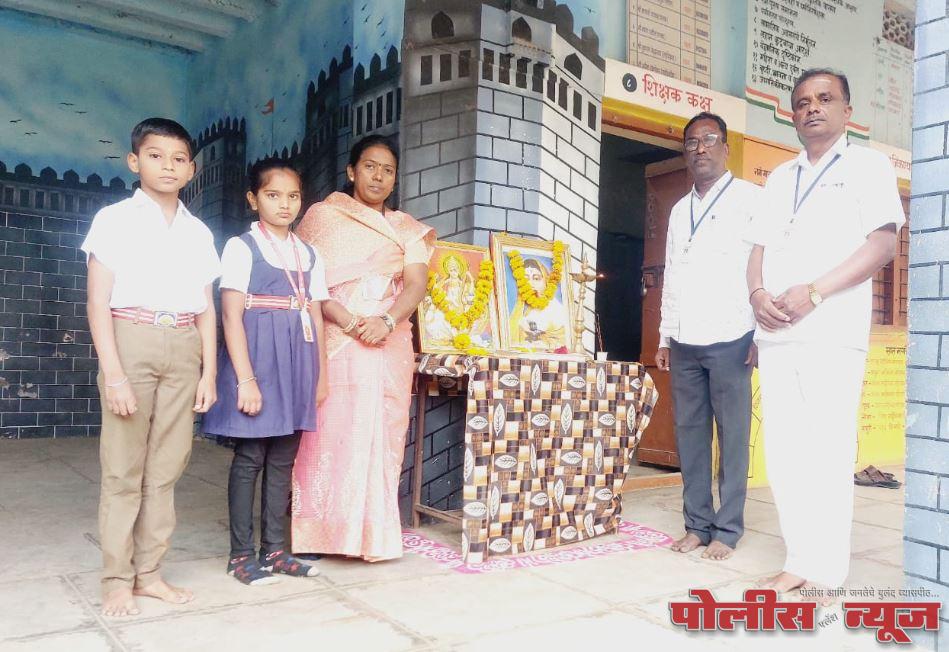 शास्त्री प्राथमिक शाळेत मकर संक्रांत सण उत्साहात साजरा