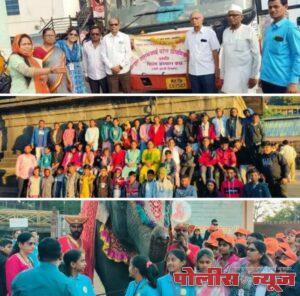 सरदार वल्लभभाई पटेल शाळेची शैक्षणिक सहल संपन्न