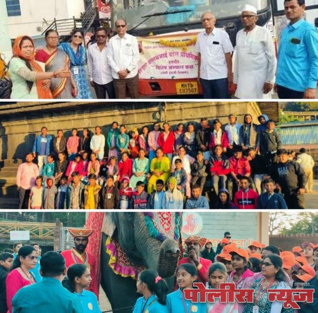 सरदार वल्लभभाई पटेल शाळेची शैक्षणिक सहल संपन्न