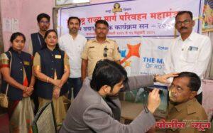 उदगीर रोटरीच्या वतीने एस. टी. कर्मचाऱ्यांची आरोग्य तपासणी