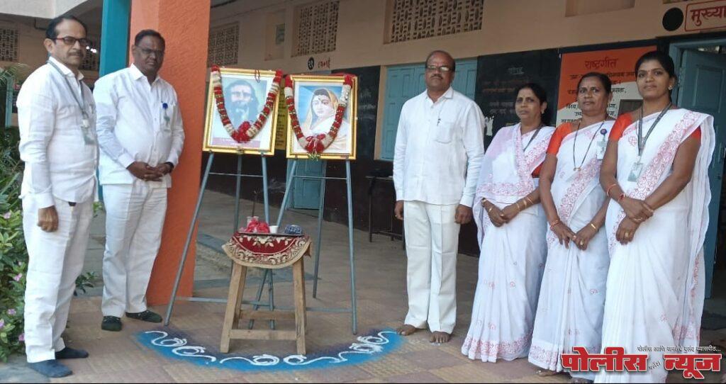 शास्त्री विद्यालयात गोळवलकर गुरुजी यांची जयंती साजरी