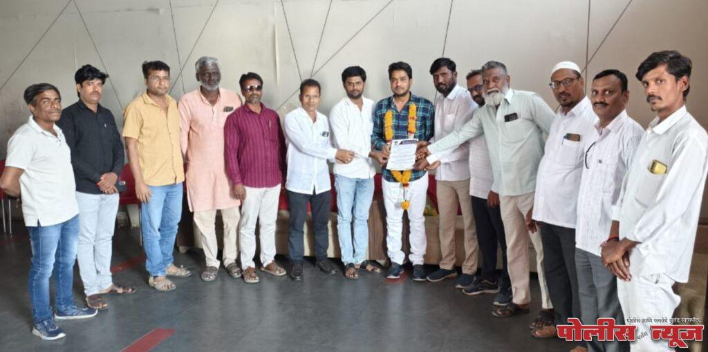 प्रहार जनशक्ती पक्षाच्या शहराध्यक्ष पदी शाहजहान ईस्माइल शेख यांची निवड