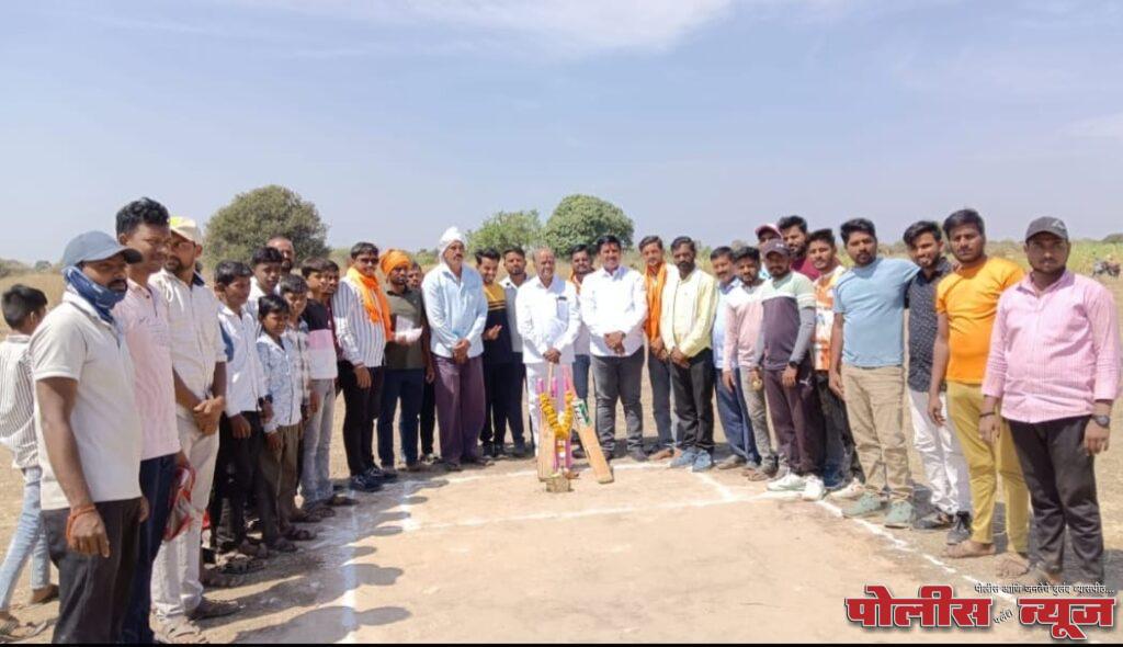 दावणगावात छत्रपती शिवाजी महाराज जयंती निमित्त आमदार चषक क्रिकेट सामन्याचे आयोजन