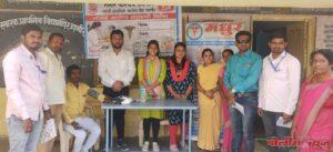 चौबारा रोड येथील संग्राम शाळेत आरोग्य शिबिराचे नियोजन