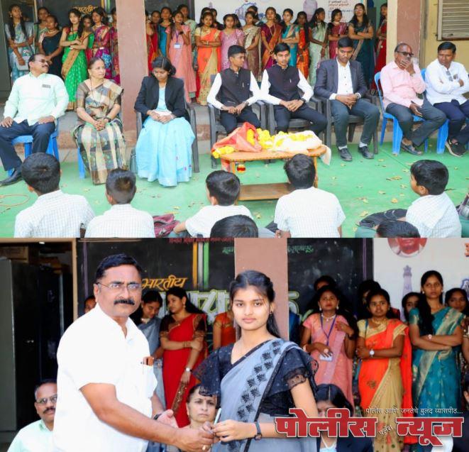 महात्मा फुले विद्यालयात उत्साहात स्वयंशासन दिन साजरा