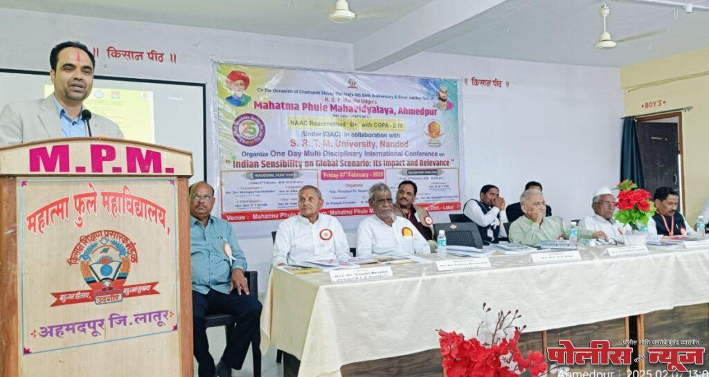 प्राचीन ज्ञान परंपरेमुळे भारत जगात सर्वश्रेष्ठ - डॉ. विवेक मणी त्रिपाठी