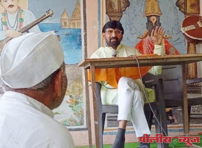 घनू वाजे घून घुना वारा वाहे ऋण झुना,भावतारकू हा कान्हा वेगी भेटवा का!..प्रवचनकार डॉ भिकाने