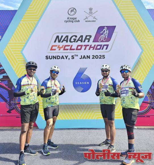 अहमदपूरच्या सायकल पट्टूंची अहिल्यानगर येथे दमदार कामगिरी