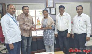 महाराष्ट्र लोकसेवा आयोग परीक्षेत श्री छत्रपती शिवाजी महाविद्यालयांची कु. सुप्रिया गायकवाड उत्तीर्ण