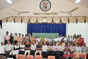 जे पी नाईक शैक्षणिक संशोधन केंद्र पुणे येथे छत्रपती शिवाजी महाराज जयंती सोहळा संपन्न